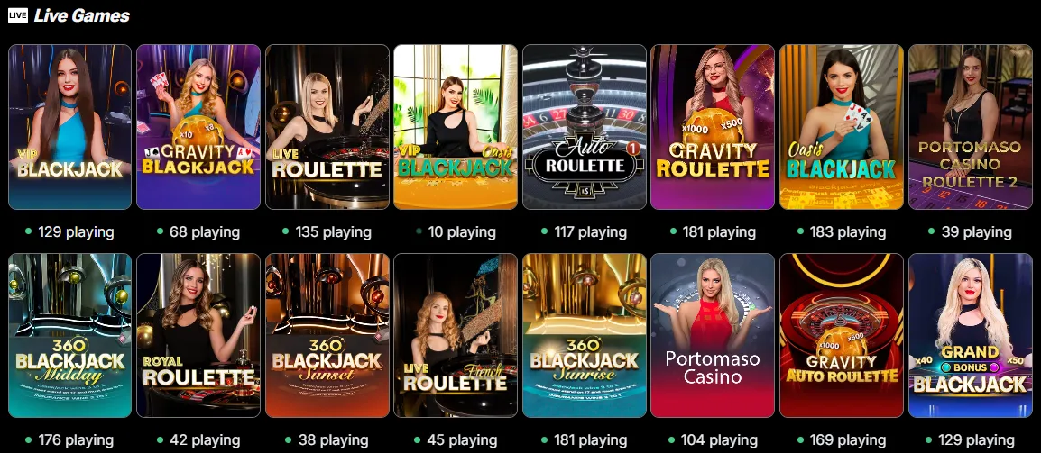 luckycrew casino live