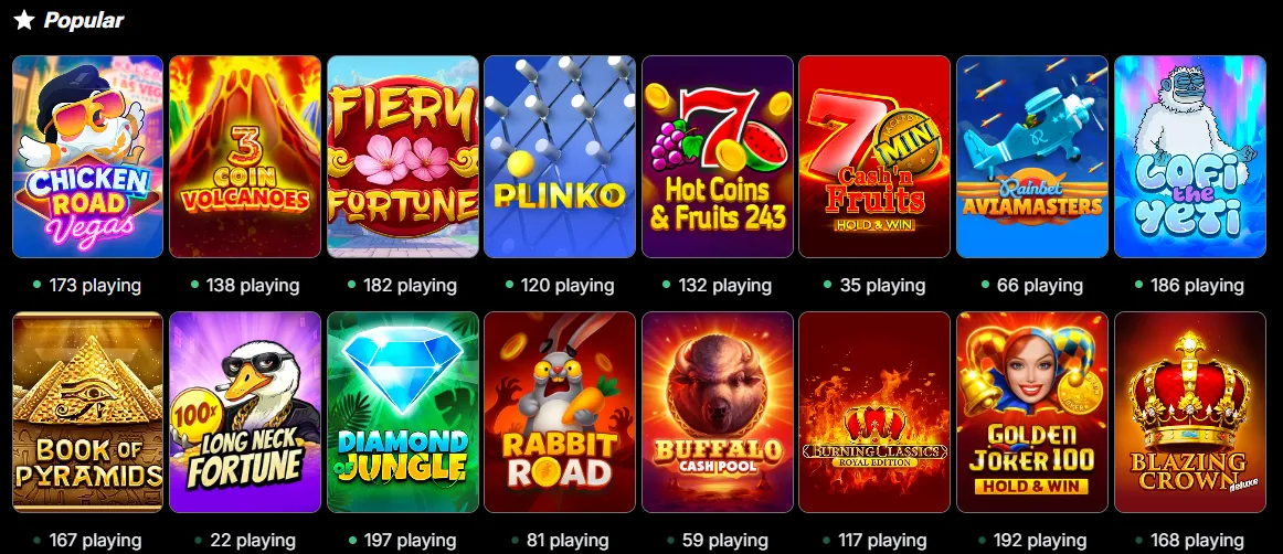 luckycrew casino popular